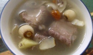 白豆百合排骨汤怎么做 白豆百合排骨汤的做法