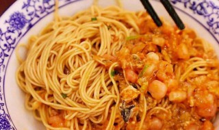 网红虾仁面的制作方法 虾仁面的家常做法
