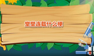 堂堂连载什么梗 堂堂连载梗应该怎么用
