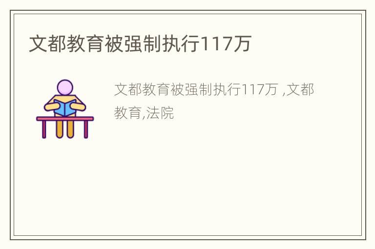 文都教育被强制执行117万