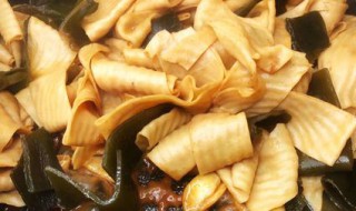 豆皮怎么做减脂餐好喝 怎么做减脂豆皮