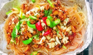 烤箱锡纸蒜蓉粉丝怎么做 烤箱锡纸蒜蓉粉丝的做法