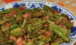 鲜蘑烧扁豆 鲜蘑烧扁豆怎么做