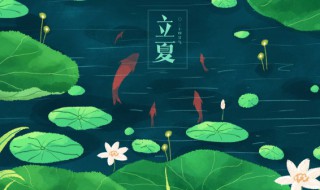 立夏的传统 盘点立夏的传统有什么