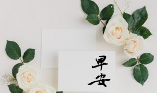 早安语录?励志 早安励志的经典句子