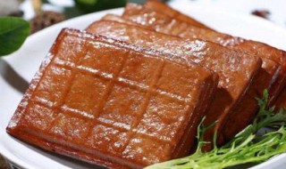 茶香卤豆干怎么做 茶香卤豆干需要什么材料