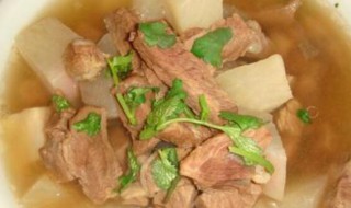 萝卜炖牛肉 萝卜炖牛肉的做法