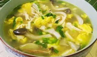 河虾秀珍菇蛋汤怎么做 河虾秀珍菇蛋汤需要什么材料
