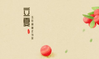 立夏的内容 有关立夏的知识