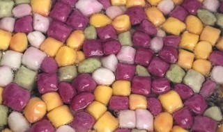 彩色蔬菜芋圆怎么做 彩色蔬菜芋圆的做法