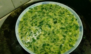 菠菜鸡蛋羹的做 菠菜鸡蛋羹怎么做
