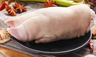 陈醋猪蹄做法步骤 怎么做陈醋猪蹄