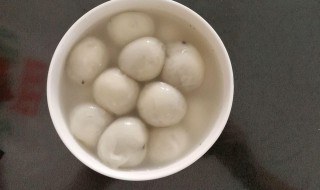 黄豆馅料汤圆的做法 怎样做黄豆馅料汤圆