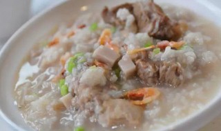 鲍鱼排骨粥 鲍鱼排骨粥的做法