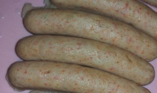 怎么做鸡肉肠最好吃 自制宝宝鸡肉肠的做法