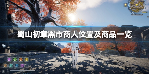 蜀山初章黑市商人在哪里-黑市商人位置及商品一览