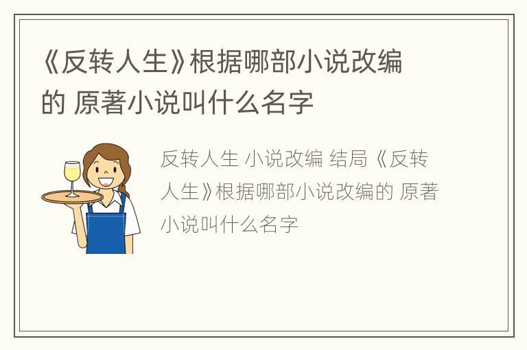 《反转人生》根据哪部小说改编的 原著小说叫什么名字