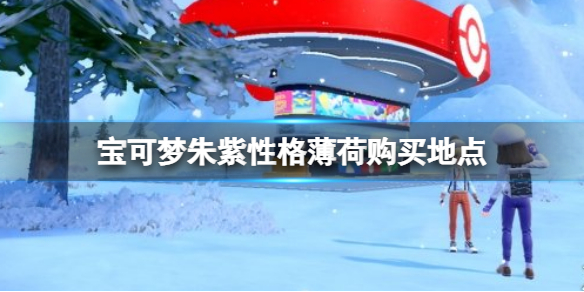 宝可梦朱紫性格薄荷怎么购买 宝可梦朱紫性格薄荷购买地点