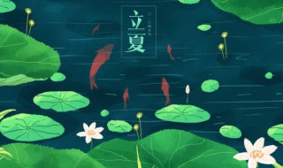 2021年立夏是几月几日 2021年立夏的介绍