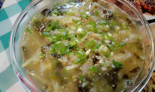 酸菜三丝汤做法 酸菜三丝汤怎么做