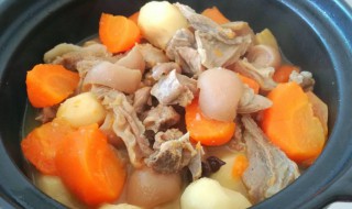 胡萝卜炖羊肉 怎么做胡萝卜炖羊肉