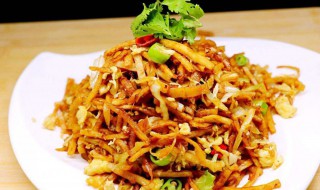 野菜炒饼做法步骤 怎么做野菜炒饼
