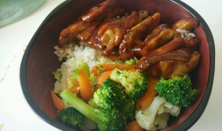 照烧肉盖浇饭 照烧肉盖浇饭的做法