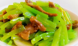 青笋炒肉 怎么做青笋炒肉