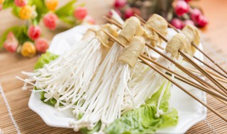 香烤金针菇怎么弄 香烤金针菇的简单做法