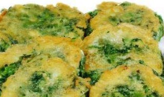 酥炸菠菜饼做法步骤 怎么做酥炸菠菜饼