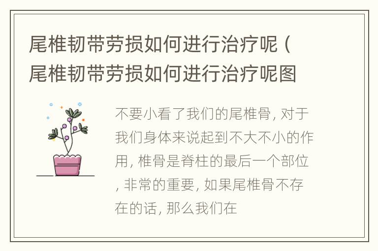 尾椎韧带劳损如何进行治疗呢（尾椎韧带劳损如何进行治疗呢图片）