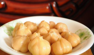 糖醋蒜腌制好为什么打开有泡沫 什么原因糖醋蒜腌制好打开有泡沫