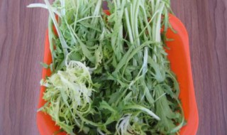 清炒苦菊做法步骤 清炒苦菊做起来难吗