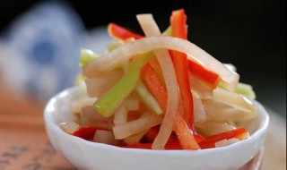 怎么做的咸菜条好吃 拌咸菜条的做法