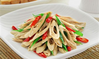 凉拌豆筋棍做法步骤 凉拌豆筋棍怎么做