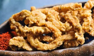 小炸肉的制作方法 怎么做小炸酥肉