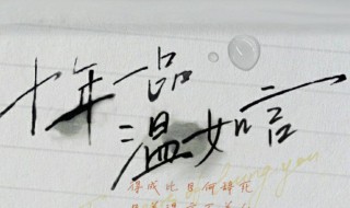 十年一品温如言小五是谁 小五是谁