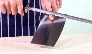 怎样正确使用磨刀棒 磨刀棒的使用方法