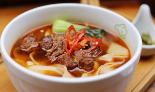 牛肉宽面的制作方法 牛肉宽面的家常做法