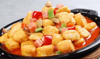 辣汁日本豆腐 辣汁日本豆腐的做法
