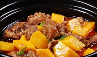 烧南瓜牛肉 烧南瓜牛肉怎么做