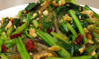 菠菜炒粉条怎么做最好吃 菠菜炒粉条的制作方法