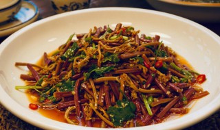 怎么做油焖蕨菜 制作油焖蕨菜的方法