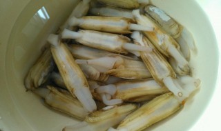 蛏子焯水几分钟 蛏子焯水几分钟可以熟