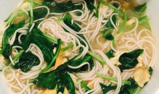 鸡毛菜面的制作方法 鸡毛菜面的家常制作方法
