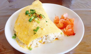 虾仁蛋包饭 虾仁蛋包饭做法