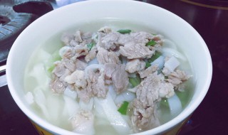 瘦肉汤河粉的做法步骤 美味的瘦肉汤河粉做法步骤介绍