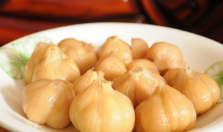 腌甜蒜糖蒜的做法步骤 怎么做甜蒜的方法