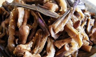 湖南干茄子怎么做好吃 茄子干腊肉湖南特色菜的做法