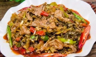 酸菜牛肉味怎么做 如何做酸菜牛肉